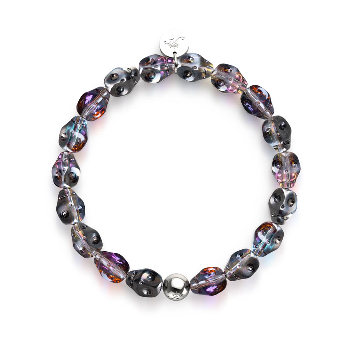 Buch der Schatten | Kristallschädel-Armband