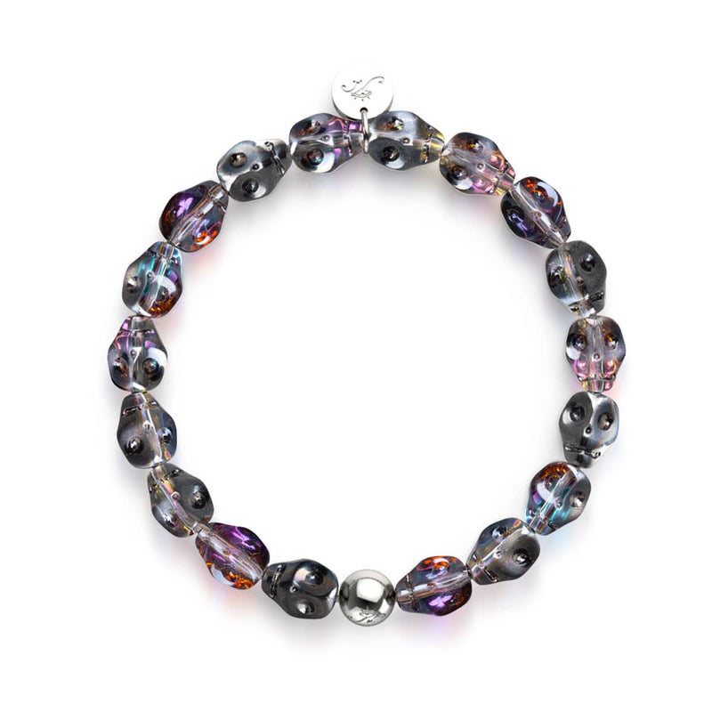 Buch der Schatten | Kristallschädel-Armband