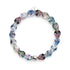 Regenbogen-Amulett | Kristall-Totenkopf-Armband