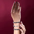 Regenbogen-Amulett | Kristall-Totenkopf-Armband