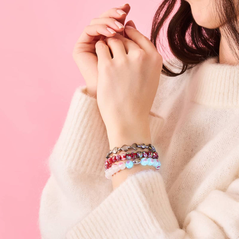 Silbernes Serenade | Infinity Hearts Armband