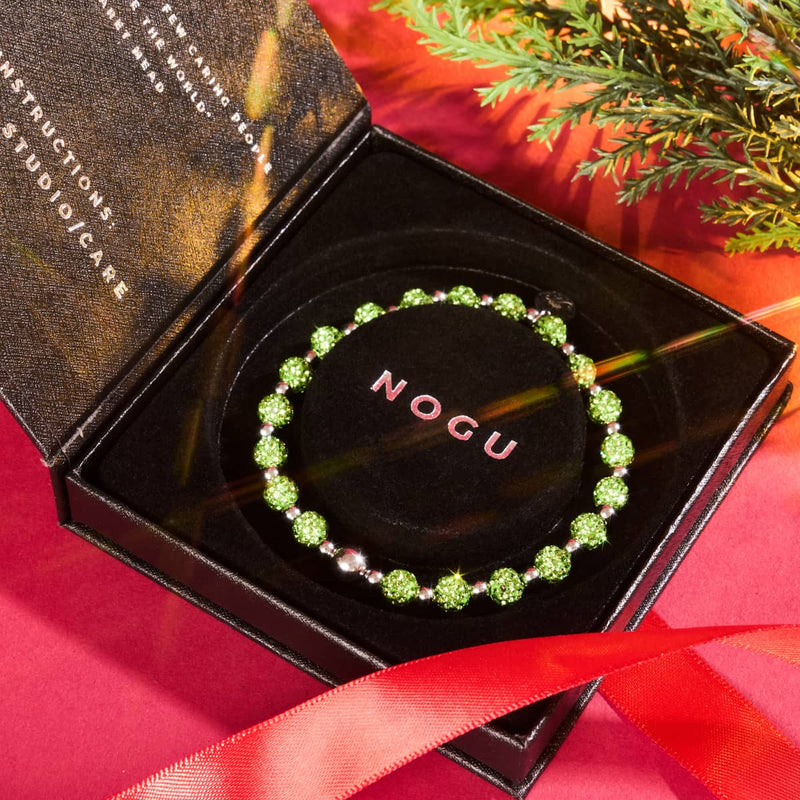 Palmengrün | Kristall Kikiballa Armband