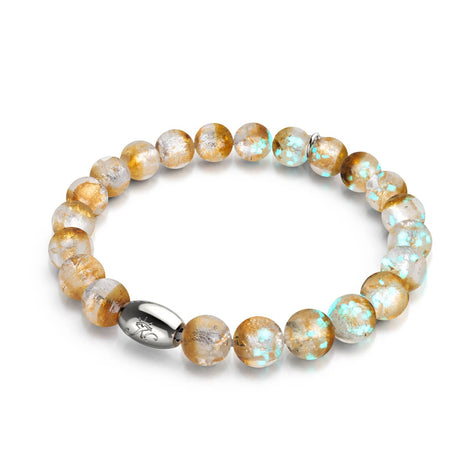 Bronze Horizon | 925 Sterling Silber | Mondglas-Armband