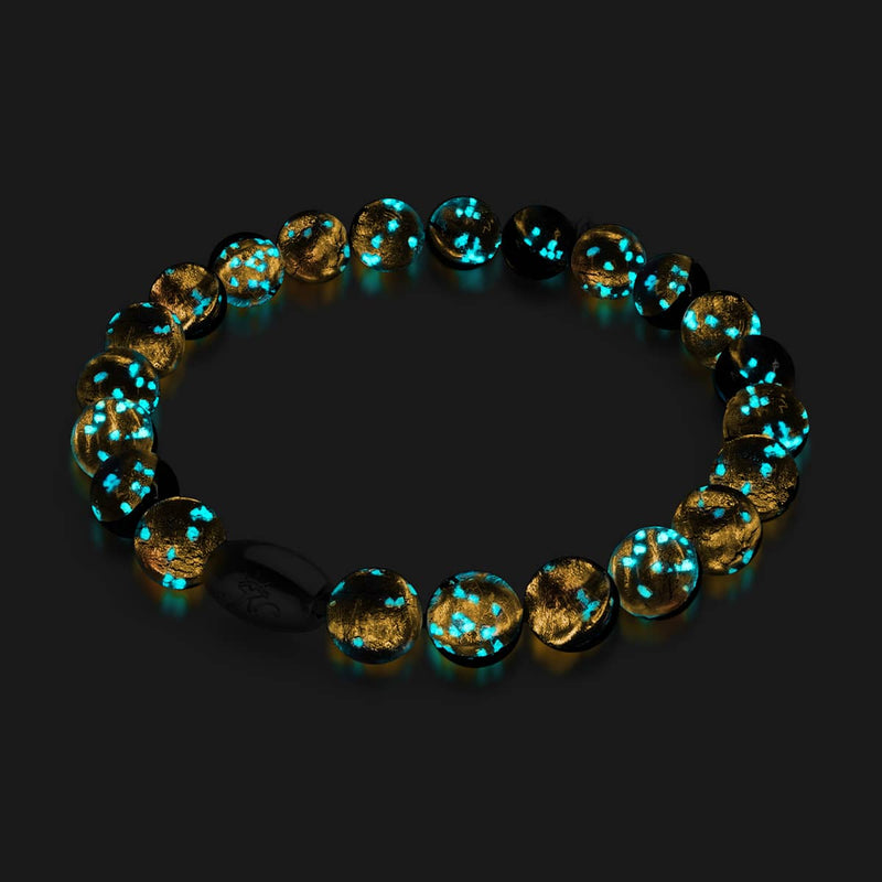 Jägermond | 925 Sterling Silber | Mondglas-Armband