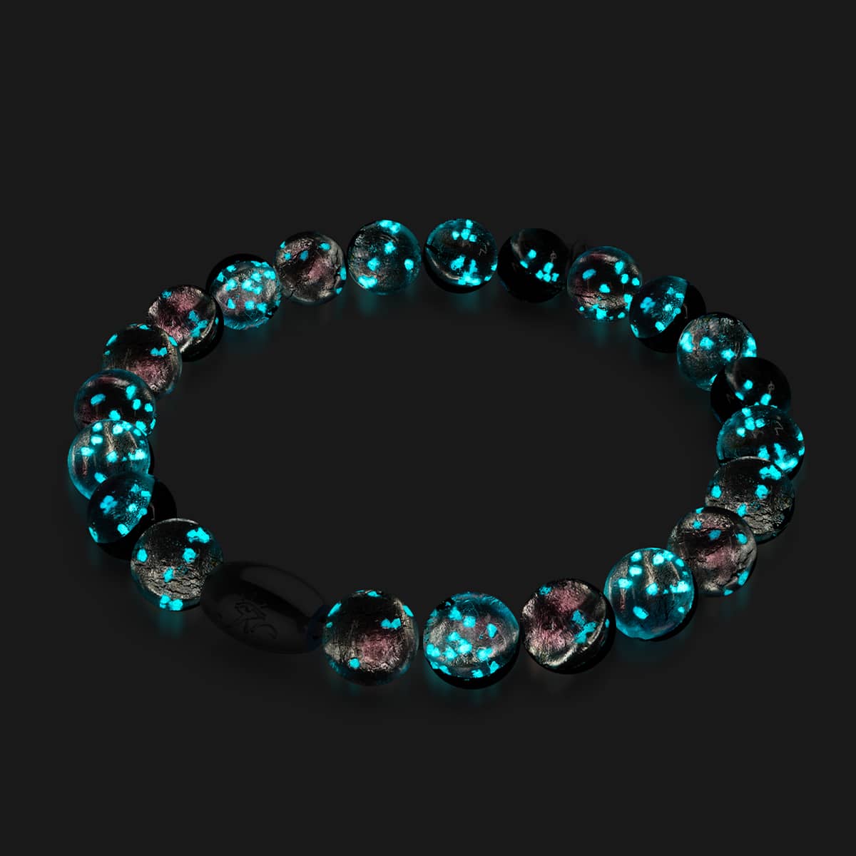 Rosa Mond | 925 Sterling Silber | Mondglas Armband