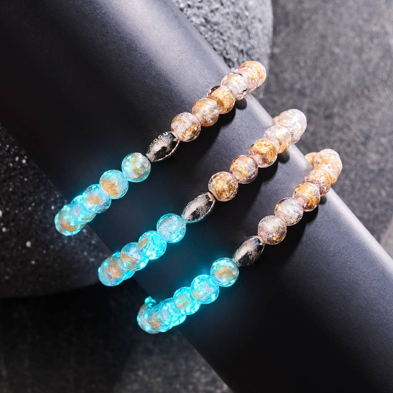 Mandarinenmond | 925 Sterling Silber | Mondglasarmband