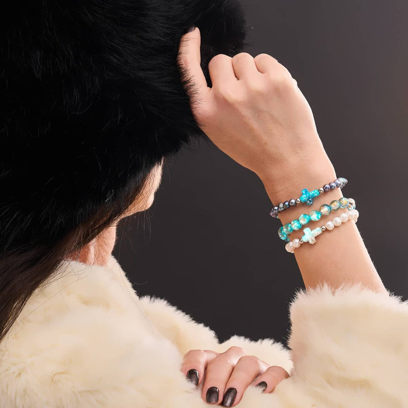 Ultramariner Horizont | 925er Sterlingsilber | Mondglasarmband