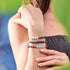 Grundwasser | Aquamarin x Lapis x Rudraksha | Mala Armband