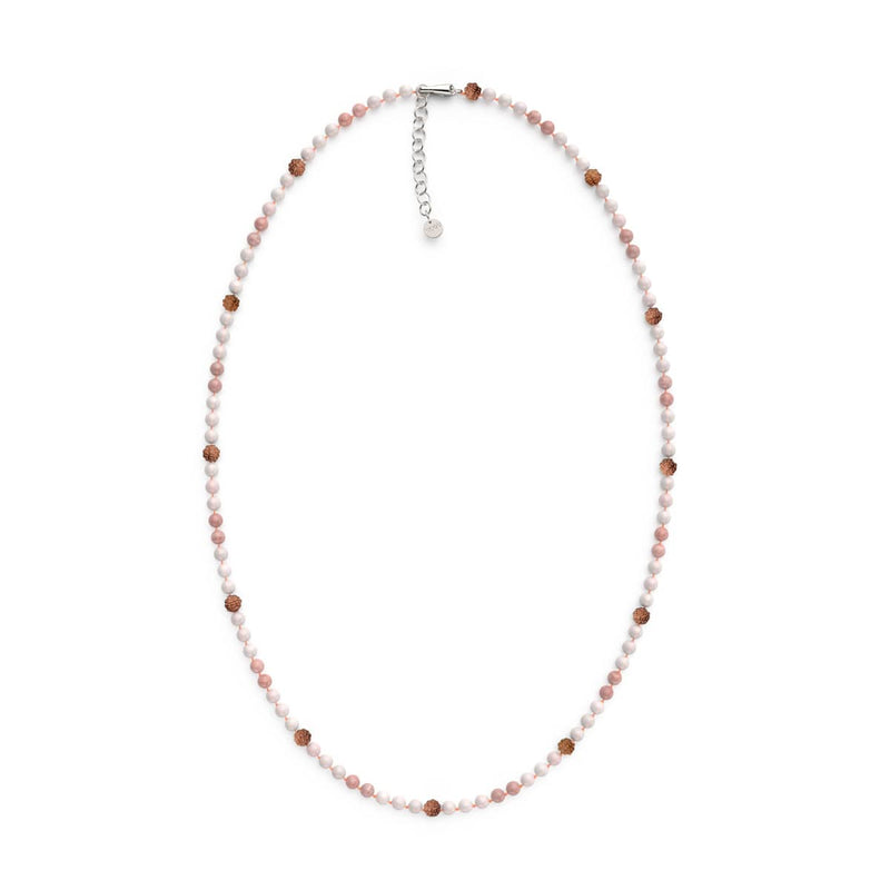 Achtsamkeit | Edelstein Rudraksha | Spirituelles Mala-Wrap