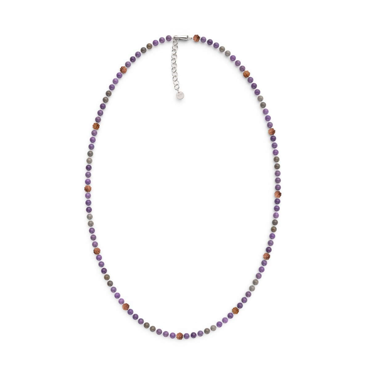 Shaolin-Mönch | Edelstein-Rudraksha | Spirituelles Mala-Wrap