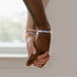 Regenbogenweiß | Silber | Meerjungfrau Glasperlenarmband