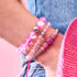Einhorn Pink | Silber | Meerjungfrau Glas Statement Armband