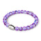Violett | 925 Sterling Silber | Meerjungfrau Glasperlenarmband