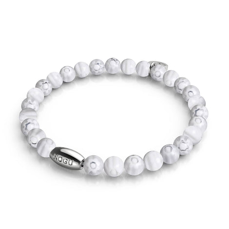 Römische Lilie | 925er Sterlingsilber | Millefiori-Armband