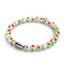 Sizilianischer Salbei | 925er Sterlingsilber | Millefiori-Armband