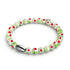 Sizilianischer Salbei | 925er Sterlingsilber | Millefiori-Armband