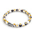 Toskanische Tulpe | 925er Sterlingsilber | Millefiori-Armband