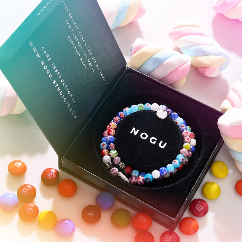 Florentiner Blume | 925er Sterlingsilber | Millefiori-Wrap