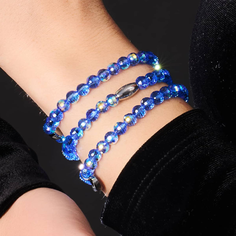 Azurblau | Facettiertes Prisma Armband