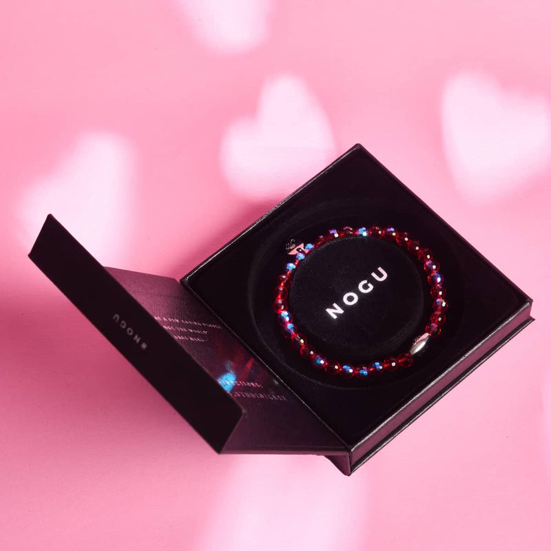 Kirschbombe | Facettiertes Prisma Armband