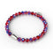 Granat | Facettiertes Prisma-Armband