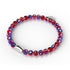 Granat | Facettiertes Prisma-Armband