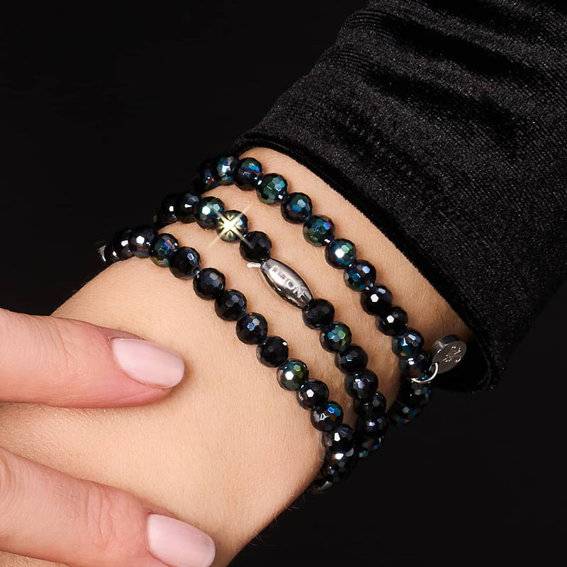 Onyx | Facettiertes Prisma-Armband