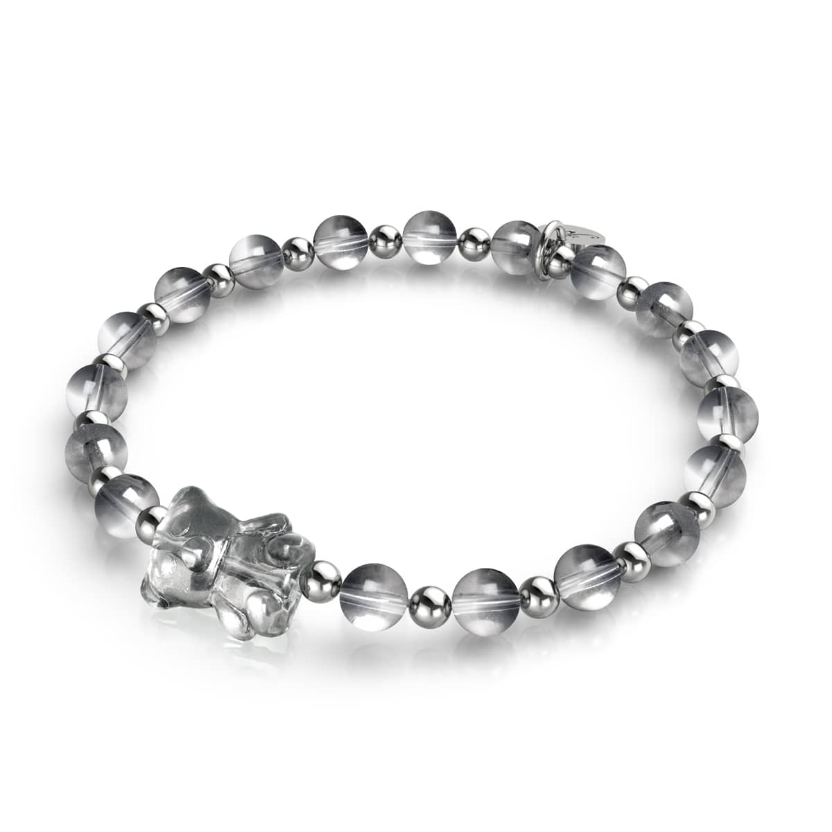 Kohlenstoff | Schimmerbär-Armband | Argent x Silber
