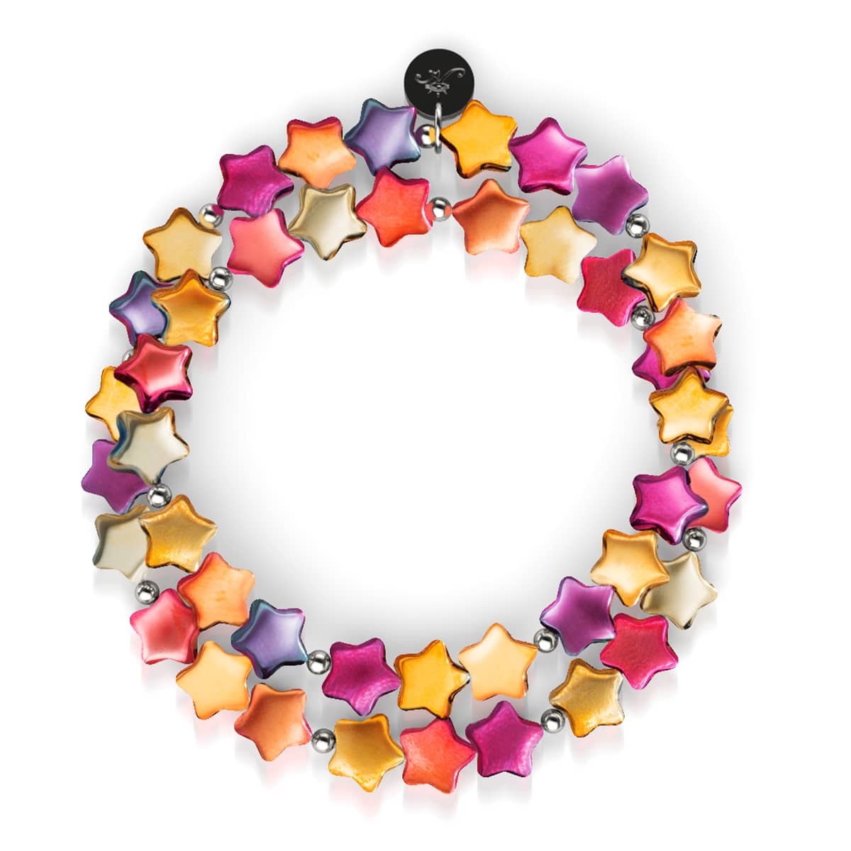 Scharlachroter Sternenstaub | 925er Sterlingsilber | Sternenwickel