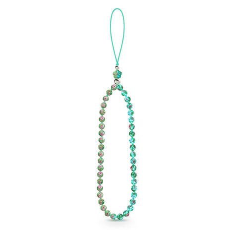 Blauer Mistelzweig | Glühwürmchenglas | Handyanhänger