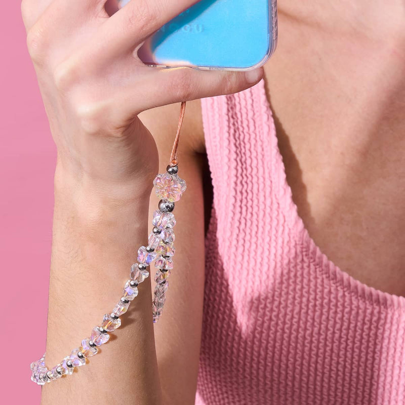 Morgentau | Schmetterlingsglas | Handyanhänger