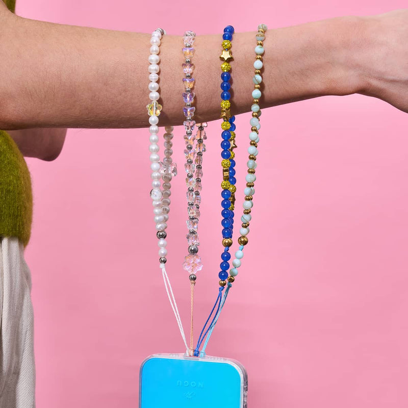 Morgentau | Schmetterlingsglas | Handyanhänger