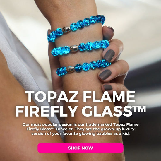TOPAS FLAMMEN GLÜHWÜRMCHENGLAS