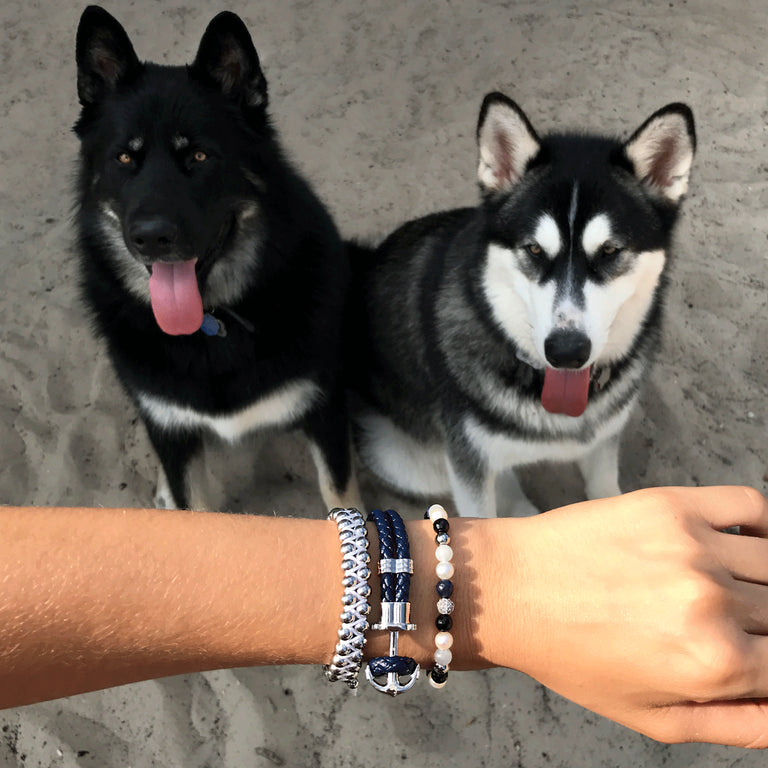 Silber | Weiß | Vitalitätsarmband