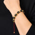 Tibetisches Amulett | Deluxe Obsidian Mantra Armband