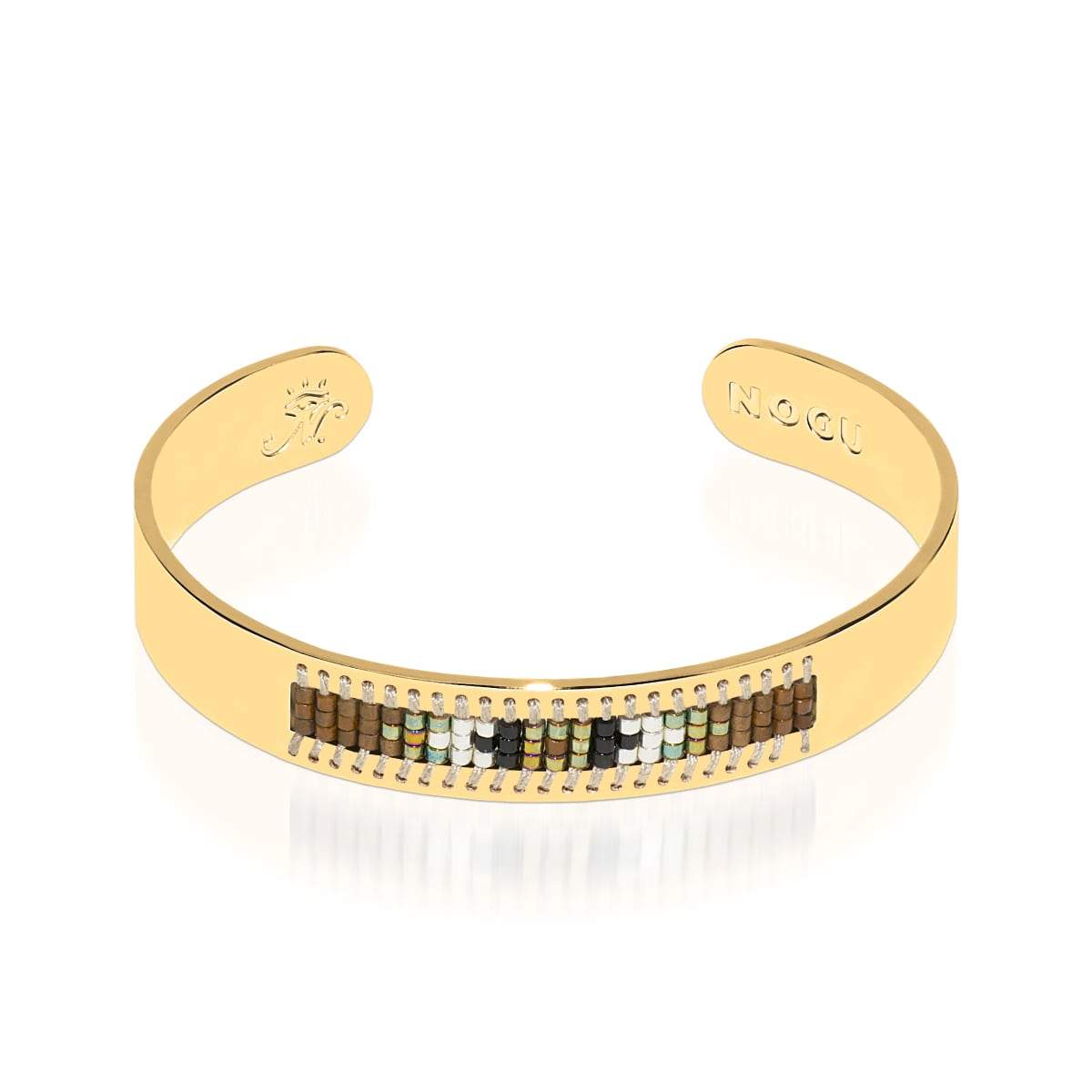 Sanfte Hügel | 18 Karat Gold | Boho Armreif