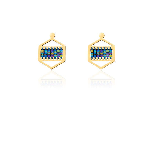 Manhattan Beach | 18 Karat Gold | Boho-Ohrringe
