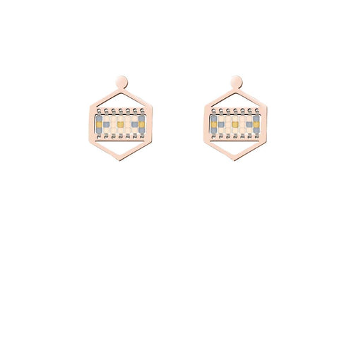 Monterey | 18 Karat Roségold | Boho-Ohrringe