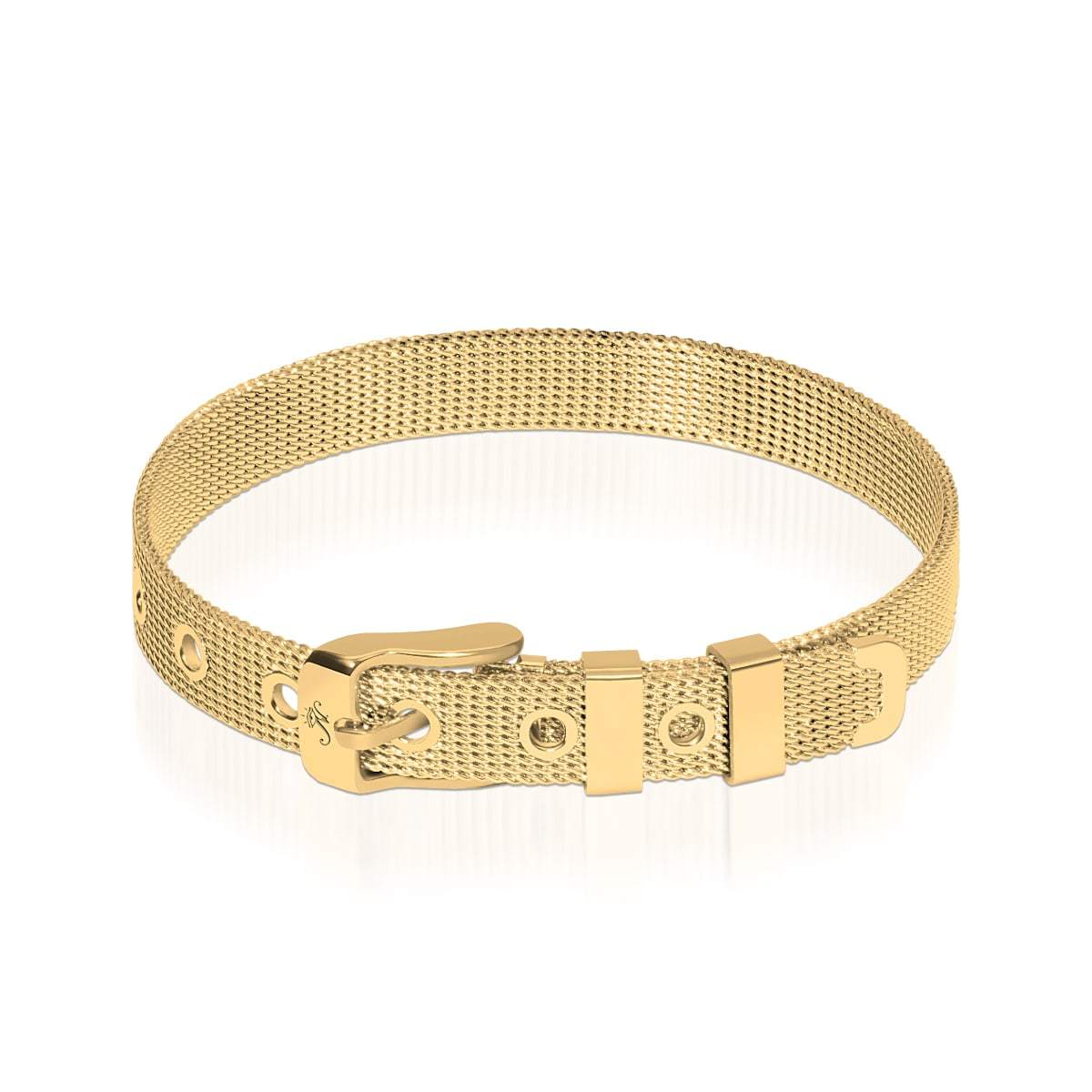 Minimalistisch | 18 Karat Gold | Schnallenarmband