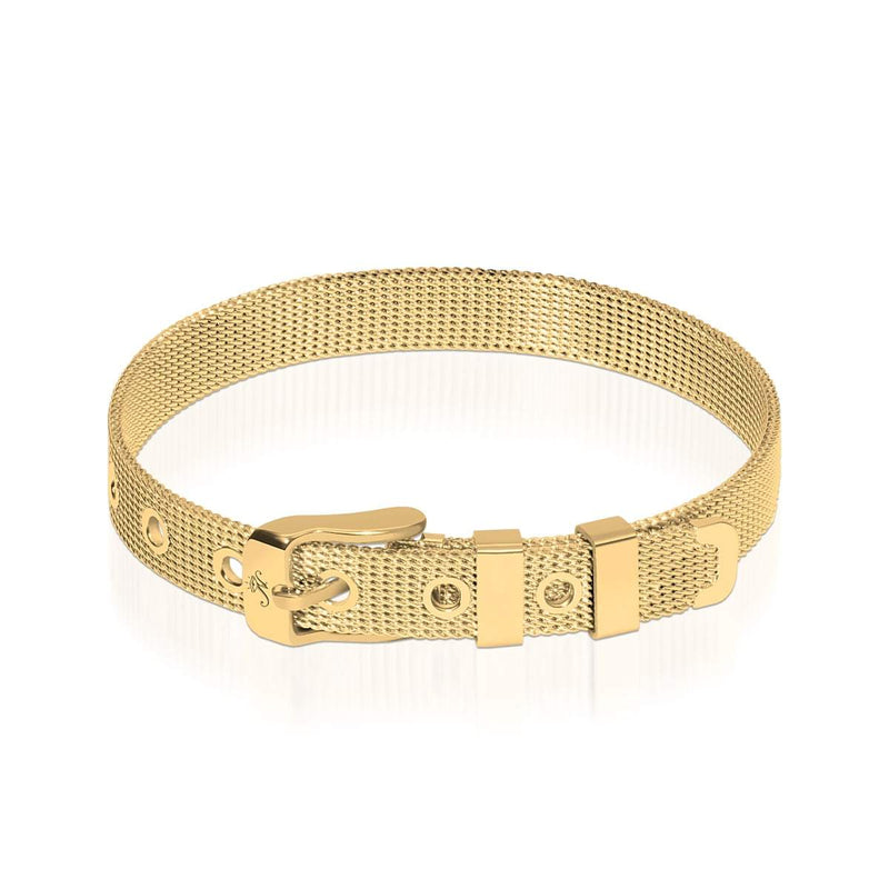 Minimalistisch | 18 Karat Gold | Schnallenarmband