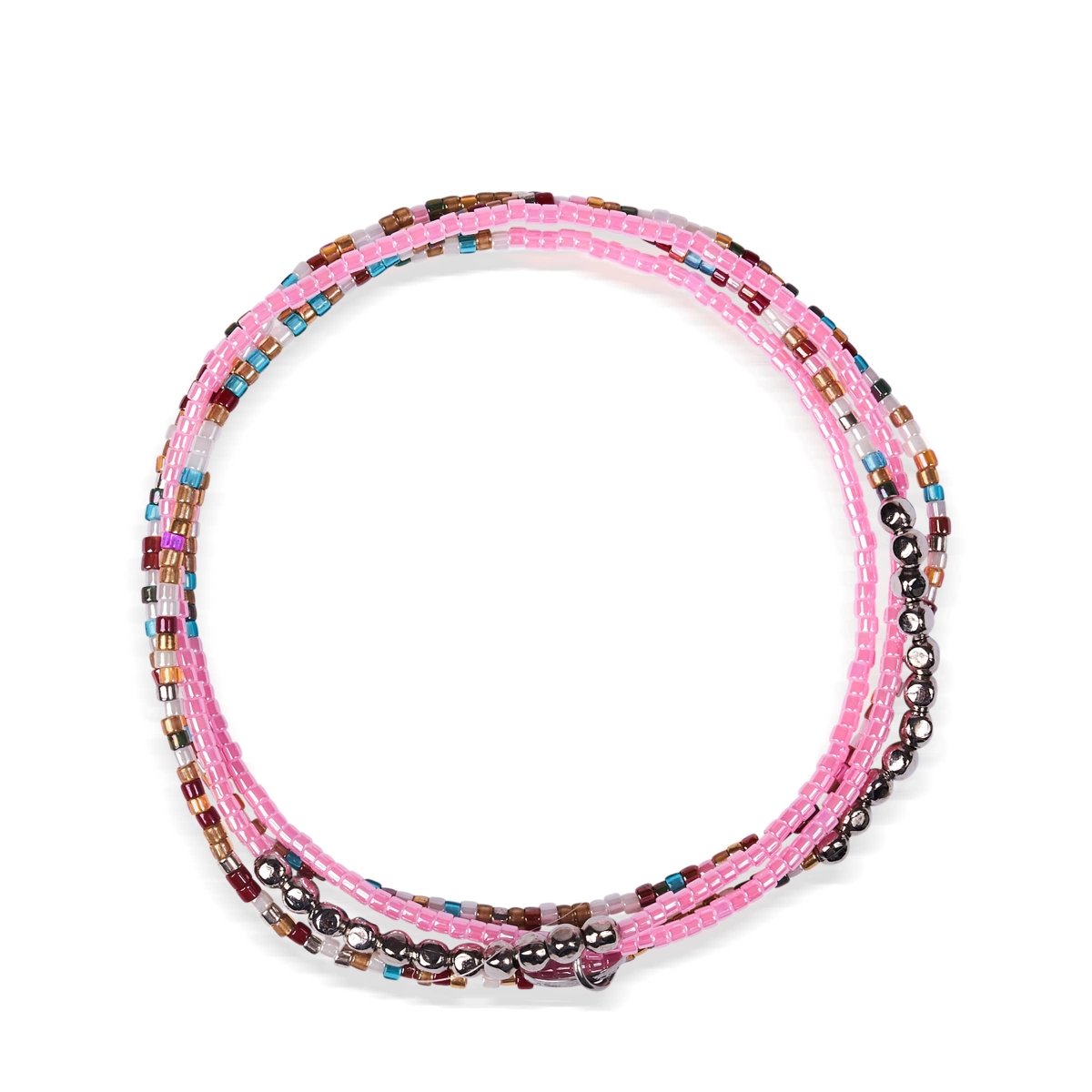 Kaiman | Japanische Miyuki-Rocailles | Stranded-Armbänder