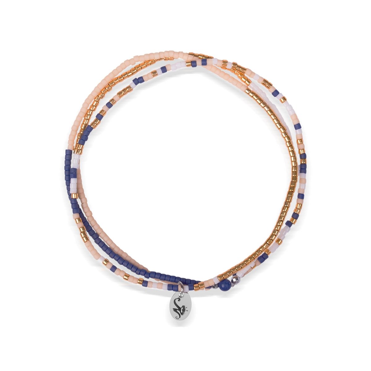 Fidschi | Japanische Miyuki-Rocailles | Stranded-Armbänder