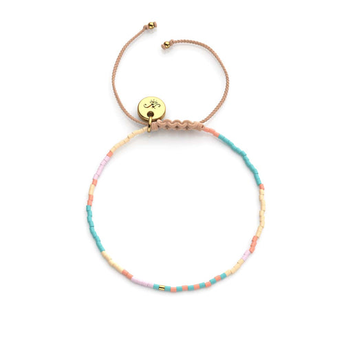 Samoa | Japanische Miyuki-Rocailles | Stranded-Armbänder