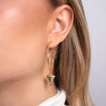 Size: 1.6" / 4cm Hoop Size