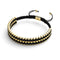 Schwarz | 18 Karat Gold | Amici Armband