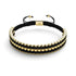 Schwarz | 18 Karat Gold | Amici Armband