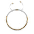 Weiß | 18 Karat Gold | Amici Armband