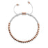 Weiß | 18 Karat Roségold | Amici Armband