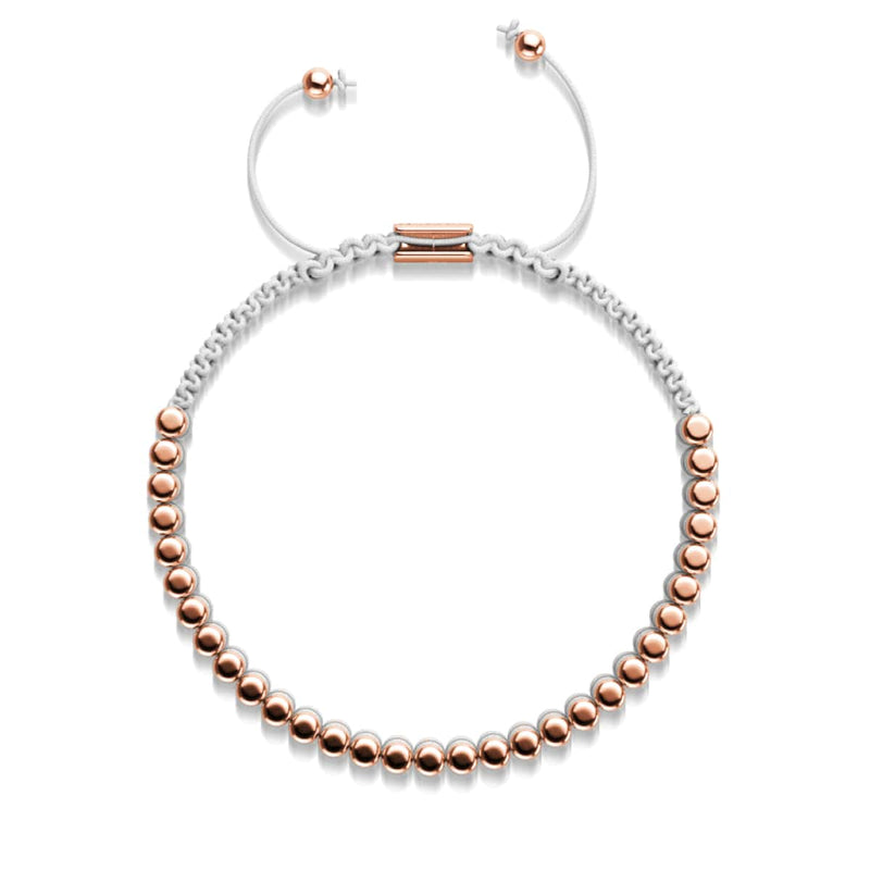 Weiß | 18 Karat Roségold | Amici Armband