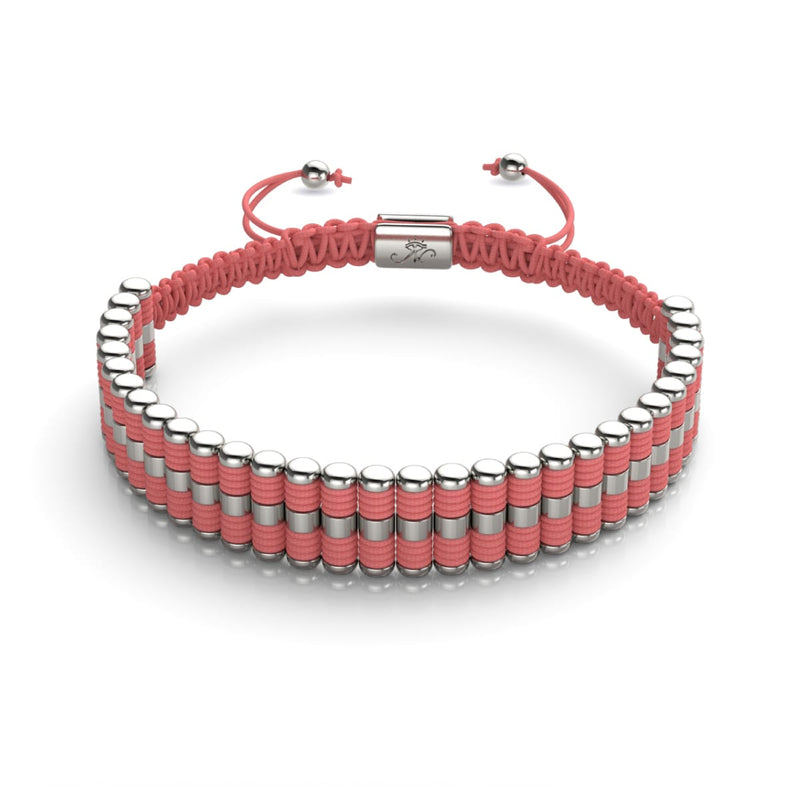 Koralle | Silber | Amici Armband